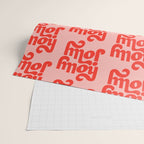 Holly Jolly Pattern Wrapping Paper Gallery Image 2