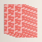 Holly Jolly Pattern Wrapping Paper Gallery Image 3