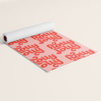 Holly Jolly Pattern Yoga Mat Gallery Image 2
