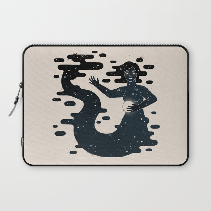 Space Mermaid Laptop Sleeve Gallery Image 1