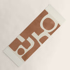 Modern Abstract Minimal Art 12 Yoga Mat Gallery Image 1