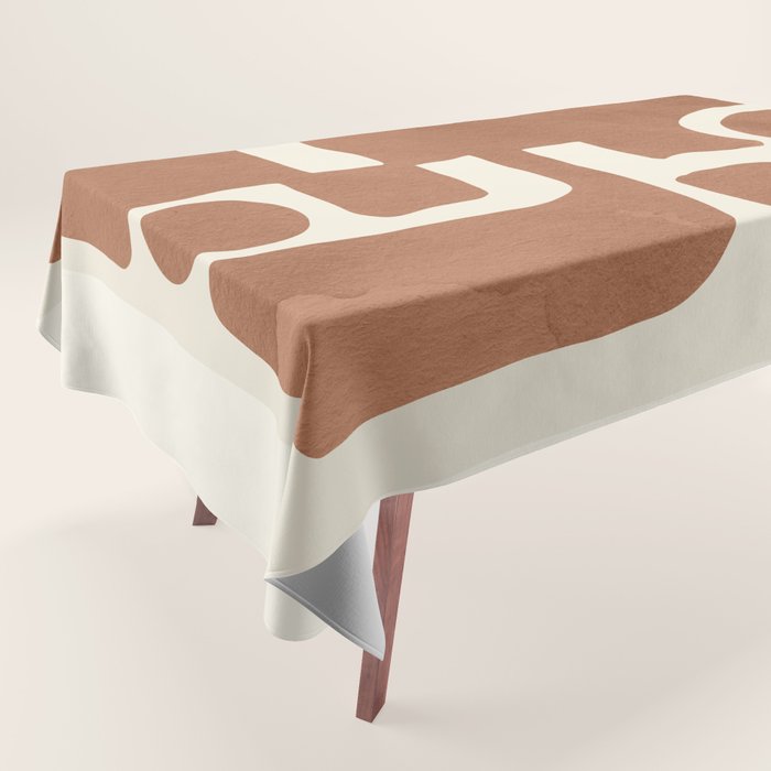 Modern Abstract Minimal Art 12 Tablecloth Gallery Image 1