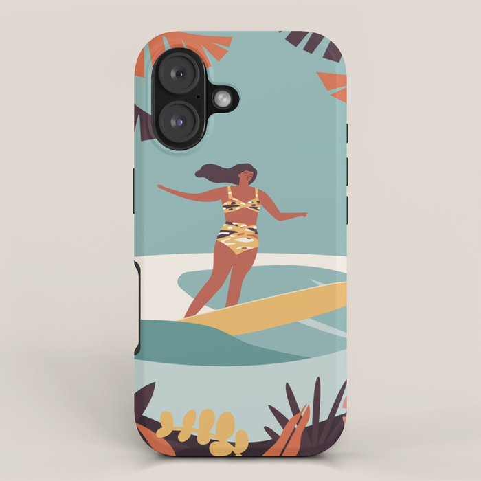 Blue Hawaii iPhone Case Gallery Image 1