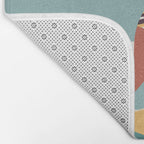 Blue Hawaii Bath Mat Gallery Image 2