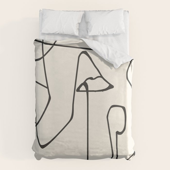 Abstract line art 36 Duvet Cover Gallery Image 6
