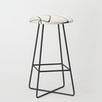 Abstract line art 36 Stool Gallery Image 1