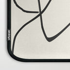Abstract line art 36 Laptop Sleeve Gallery Image 3