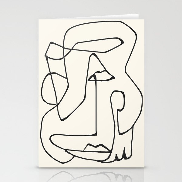 Abstract line art 36 Stationery Card Gallery Image 2