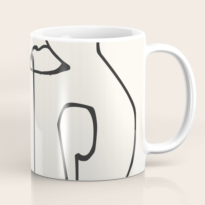Abstract line art 36 Coffee Mug Gallery Image 1