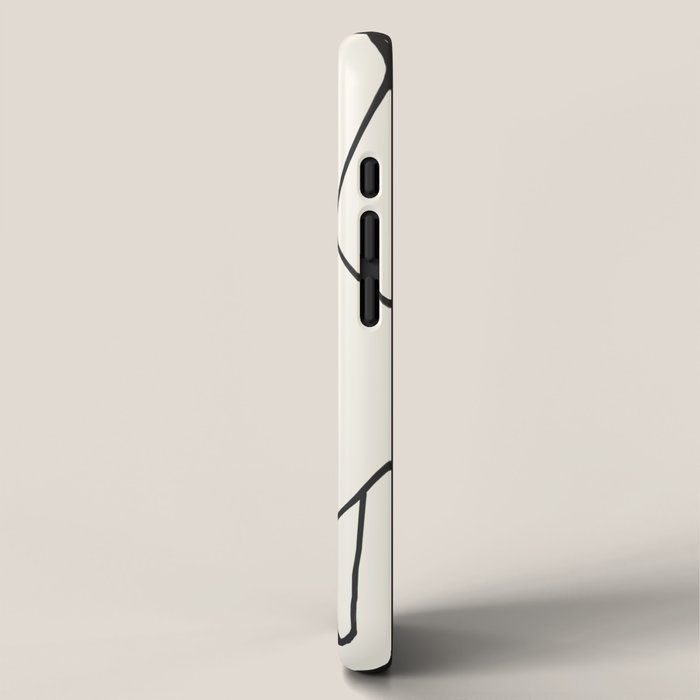 Abstract line art 36 iPhone Case Gallery Image 2