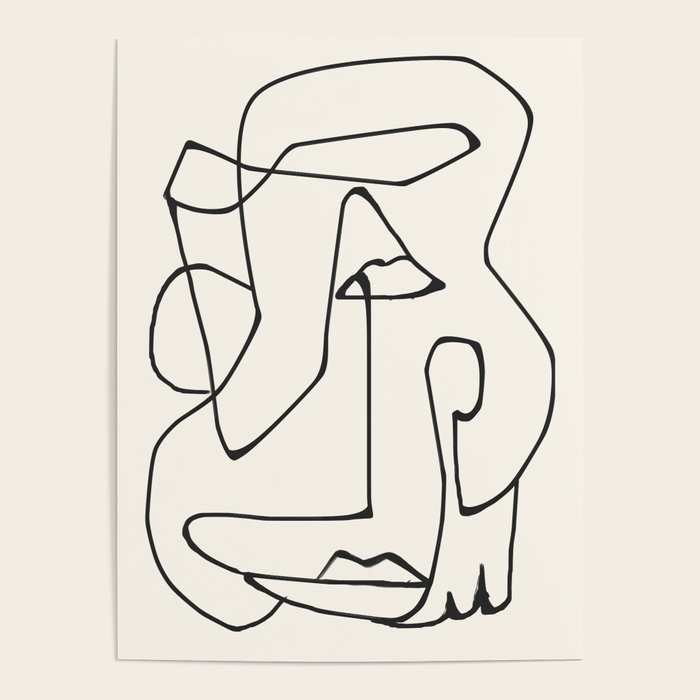 Abstract line art 36 Poster Gallery Image 1