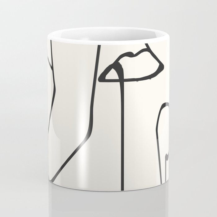 Abstract line art 36 Coffee Mug Gallery Image 4