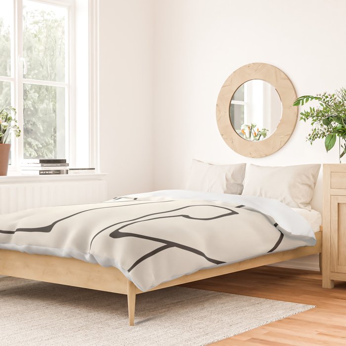 Abstract line art 36 Duvet Cover Gallery Image 2