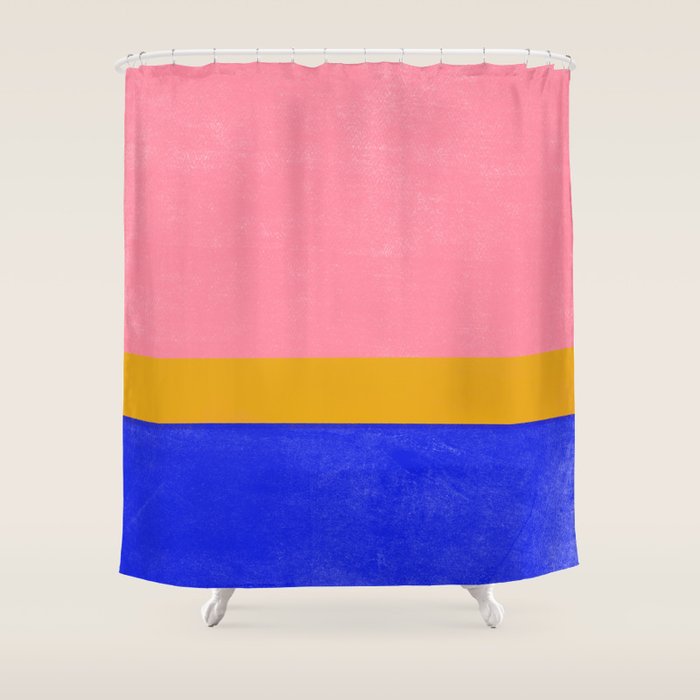 stripe study 44 Shower Curtain Gallery Image 1
