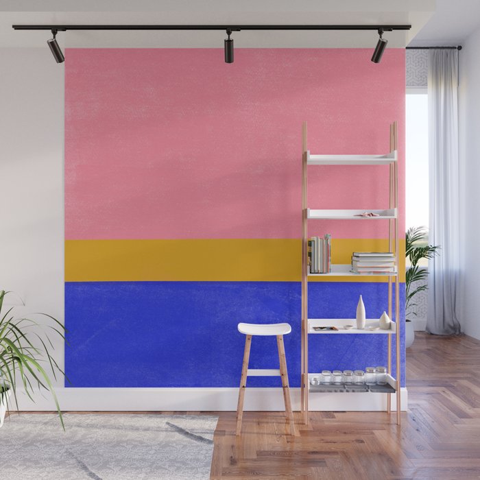 stripe study 44 Wall Mural Gallery Image 1