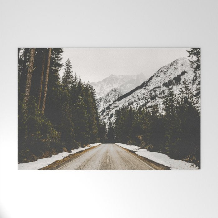 Great Mountain Roads - Nature Photography Welcome Mat Gallery Image 1