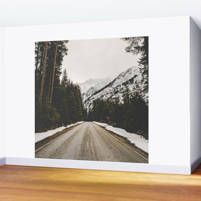 Great Mountain Roads - Nature Photography Wall Mural Gallery Image 2