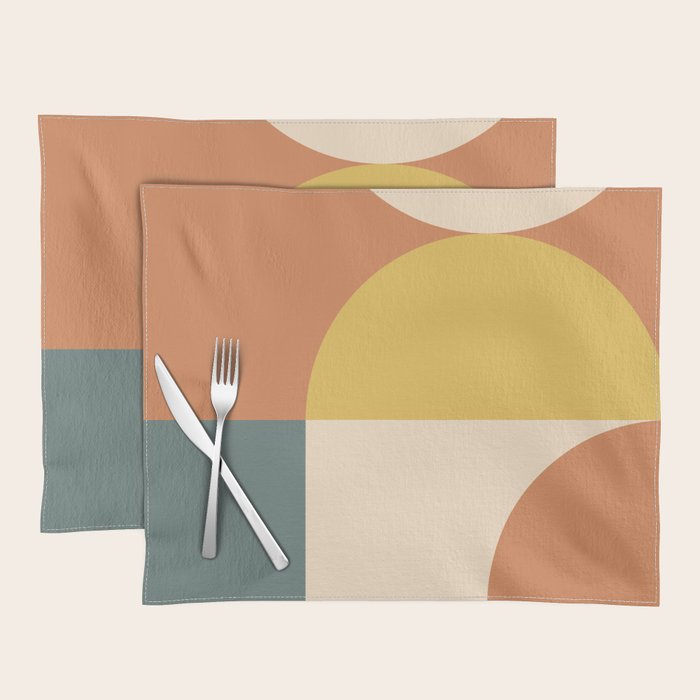 Abstract Geometric 04 Placemat Gallery Image 1
