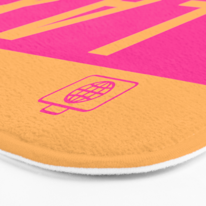 Luggage Tag B - LAX Los Angeles USA Bath Mat Gallery Image 3