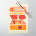 Modern Totem 9 Wrapping Paper Gallery Image 1