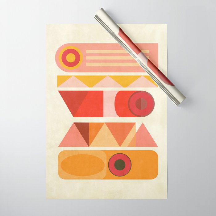 Modern Totem 9 Wrapping Paper Gallery Image 1