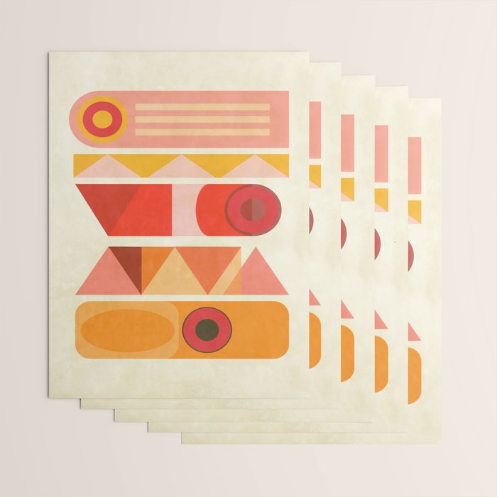 Modern Totem 9 Wrapping Paper Gallery Image 3
