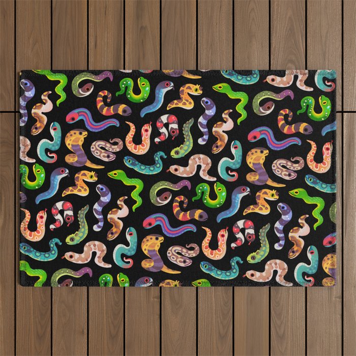 Serpent Day Outdoor Rug Gallery Image 1