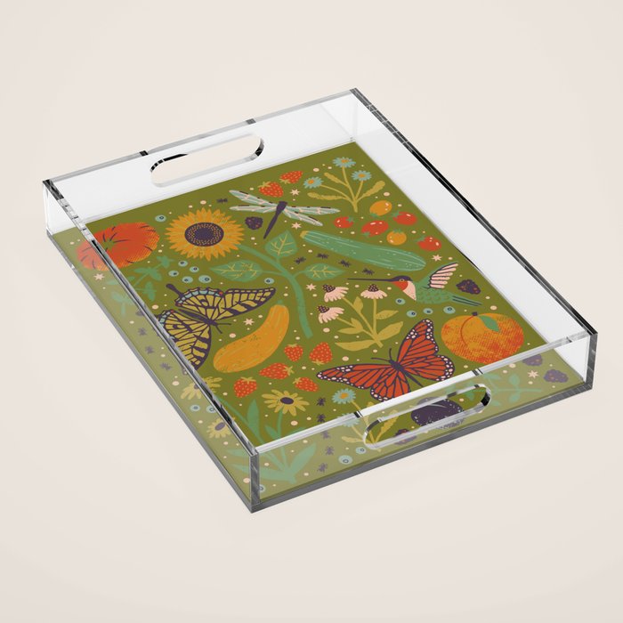 Summertime Acrylic Tray Gallery Image 1