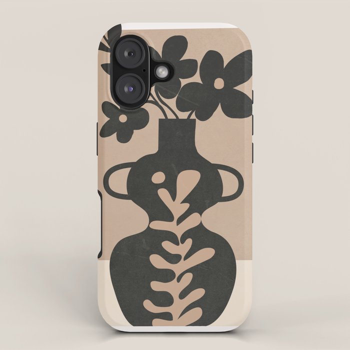 Floral Silhouette 6 iPhone Case Gallery Image 1