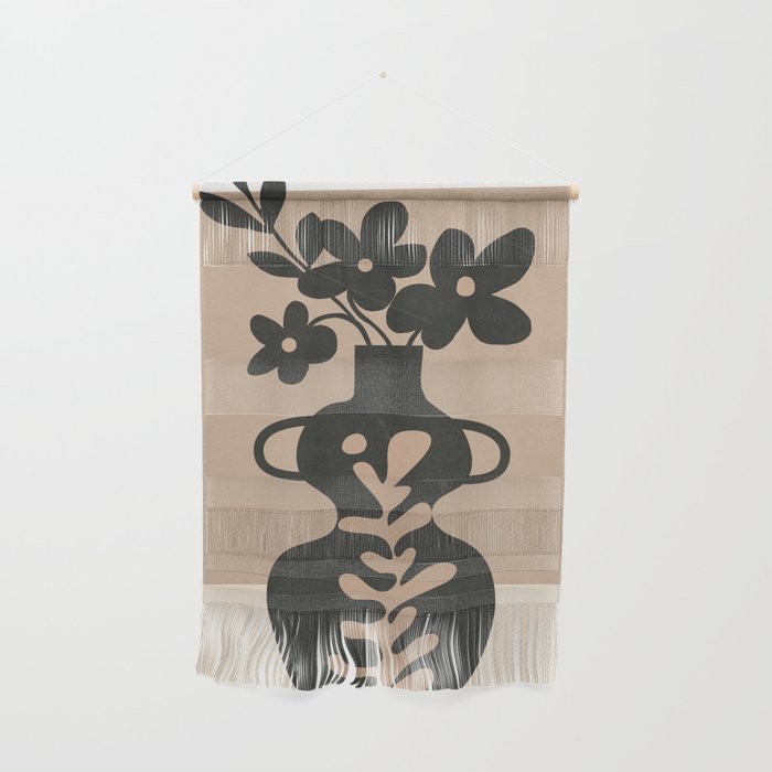 Floral Silhouette 6 Wall Hanging Gallery Image 1