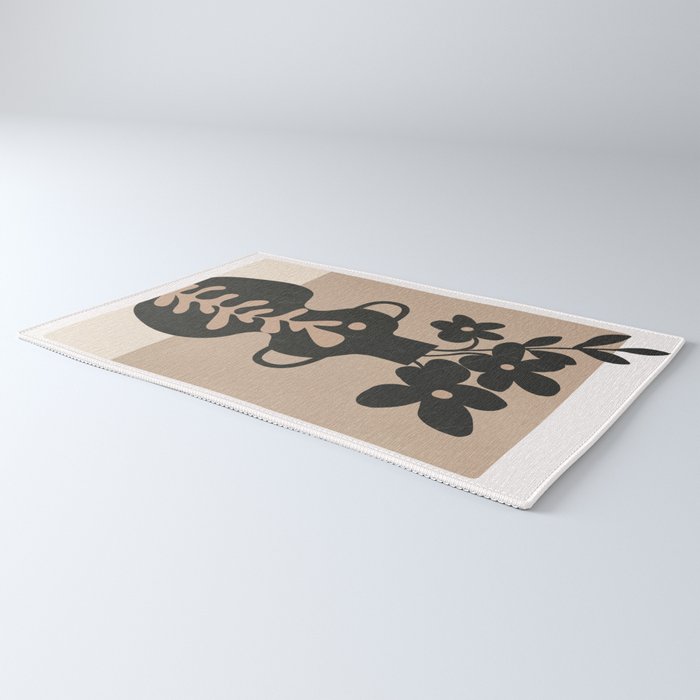 Floral Silhouette 6 Rug Gallery Image 3