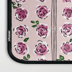 romantic rose pattern - sweet midcentury flowers Laptop Sleeve Gallery Image 3