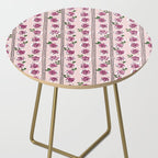 romantic rose pattern - sweet midcentury flowers Side Table Gallery Image 2