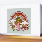 Head In The Clouds Wall Mural Gallery Image 2