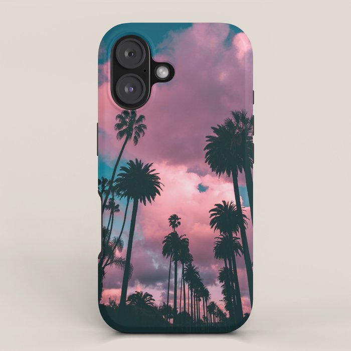 California Sunset Palms Photography iPhone Case Gallery Image 1