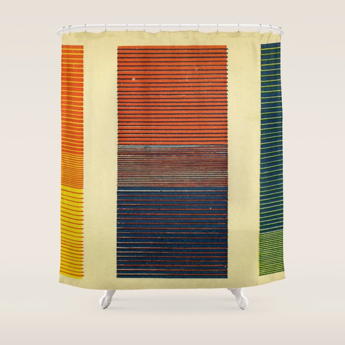 Antique Color Grades Shower Curtain Gallery Image 1
