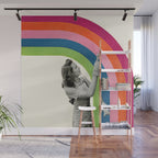Paint a Rainbow Wall Mural Gallery Image 1
