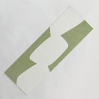 Minimal Shapes green Yoga Mat Gallery Image 1