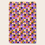 Geometric halloween mosaic pattern Cutting Board Gallery Image 1