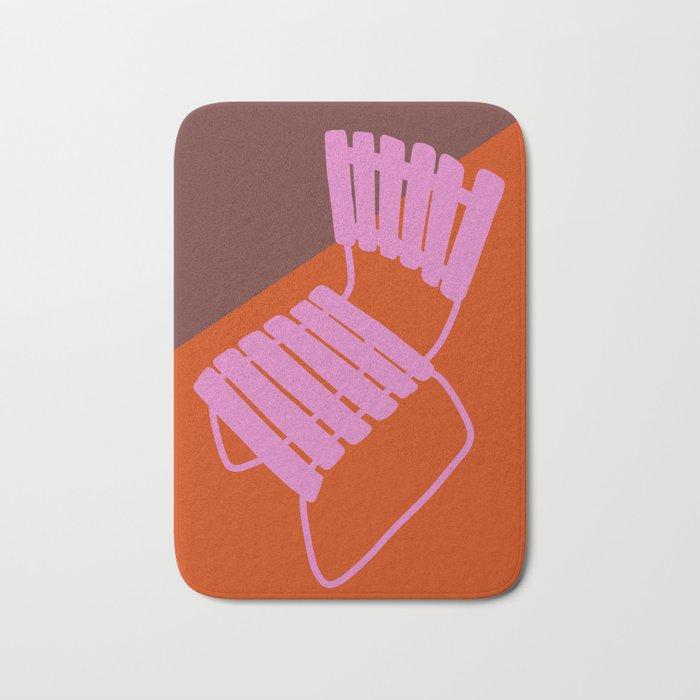 GON FOR A WALK RED Bath Mat Gallery Image 1