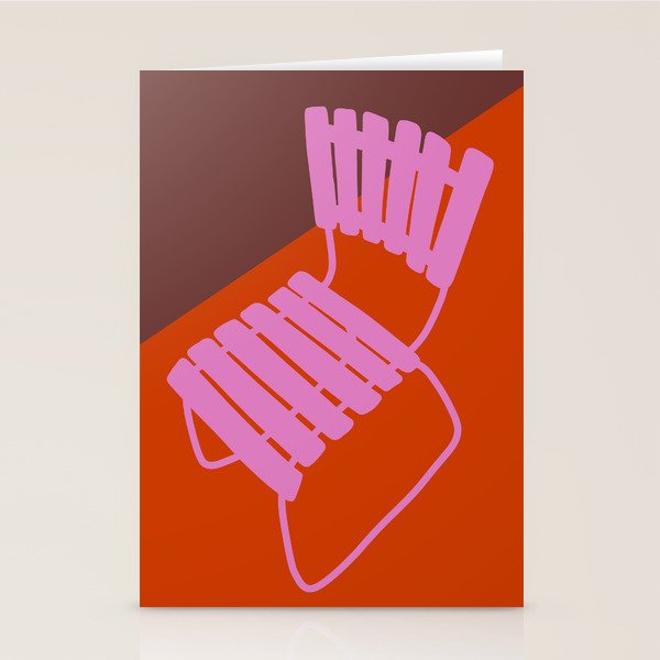 GON FOR A WALK RED Stationery Card Gallery Image 2