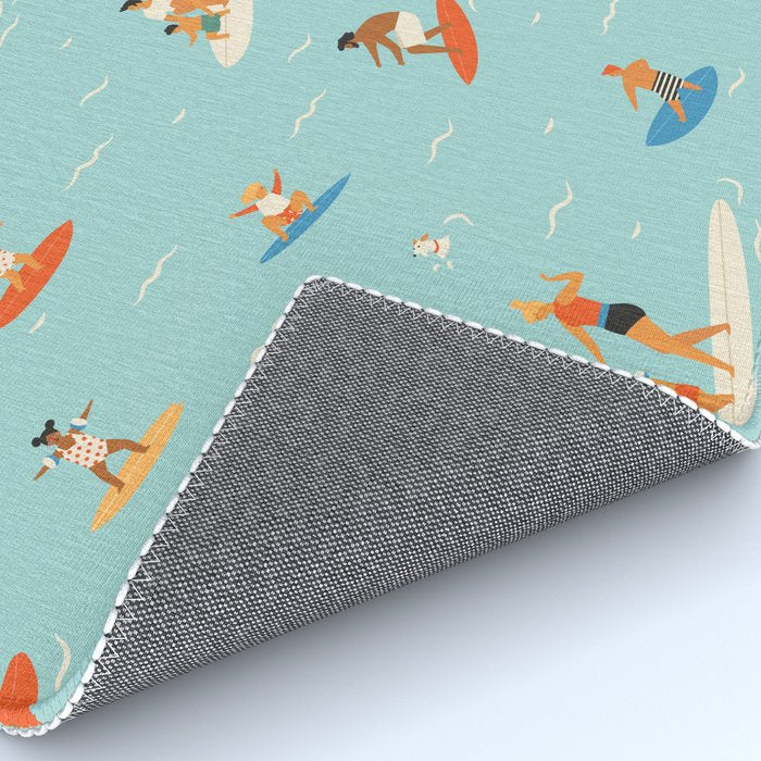 Surfing kids Rug Gallery Image 4
