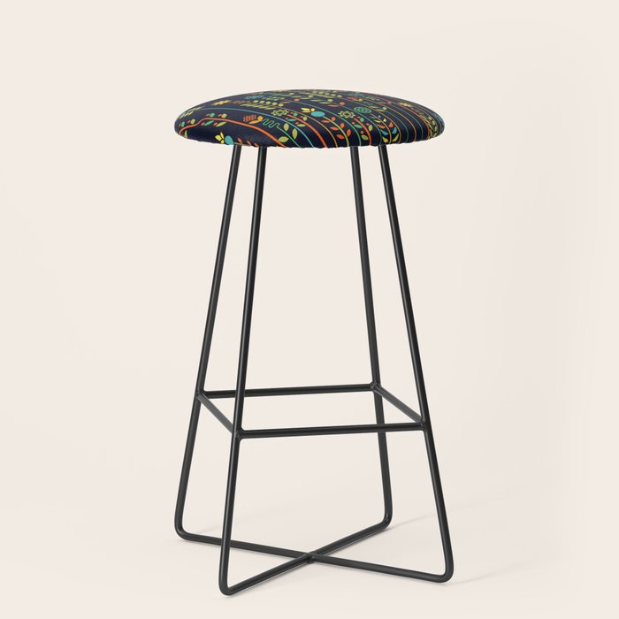 Overgrown flowers Stool Gallery Image 1