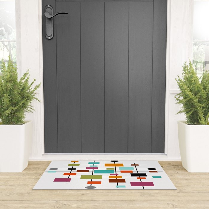 Mid-Century Modern Art 1.3.1 Welcome Mat Gallery Image 3