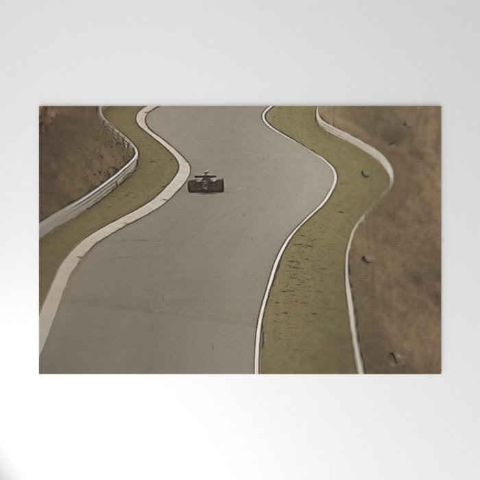 Nurburgring Nordschleife Formula 1 Racing Welcome Mat Gallery Image 1