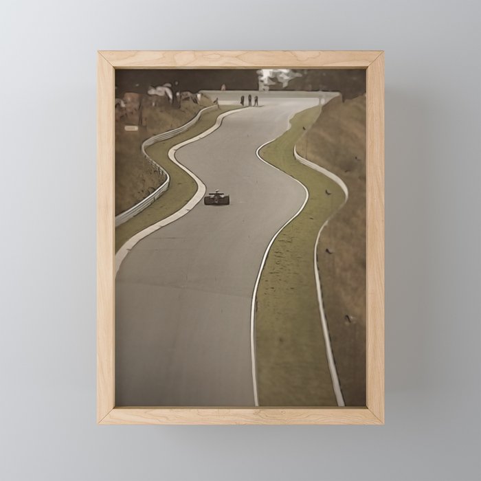 Nurburgring Nordschleife Formula 1 Racing Mini Art Print Gallery Image 1