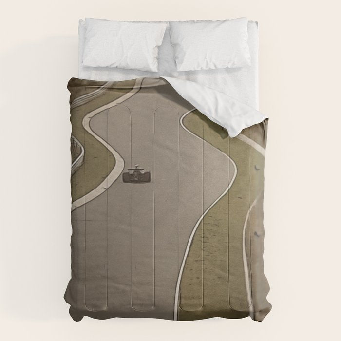 Nurburgring Nordschleife Formula 1 Racing Comforter Gallery Image 1