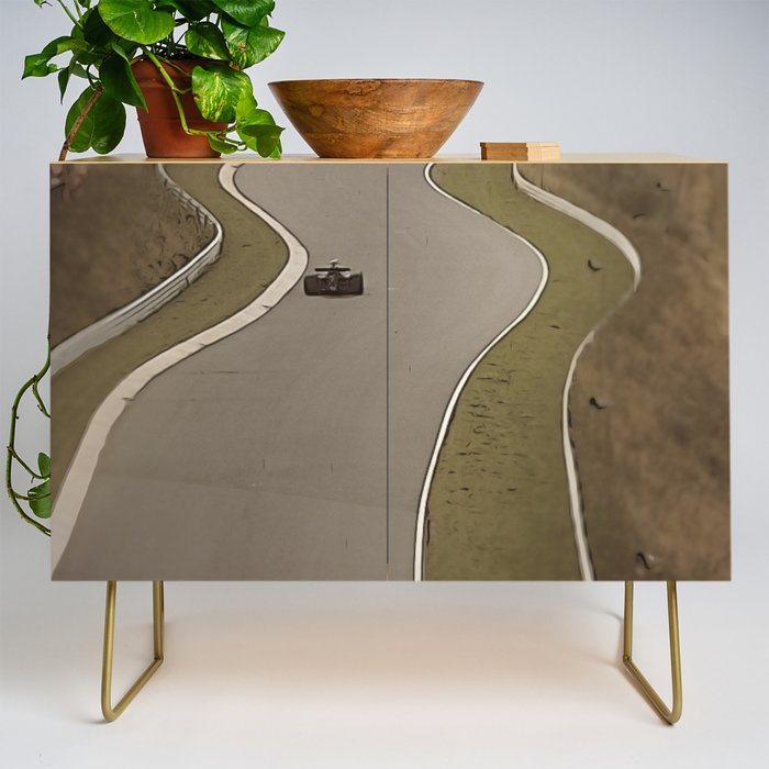 Nurburgring Nordschleife Formula 1 Racing Credenza Gallery Image 1