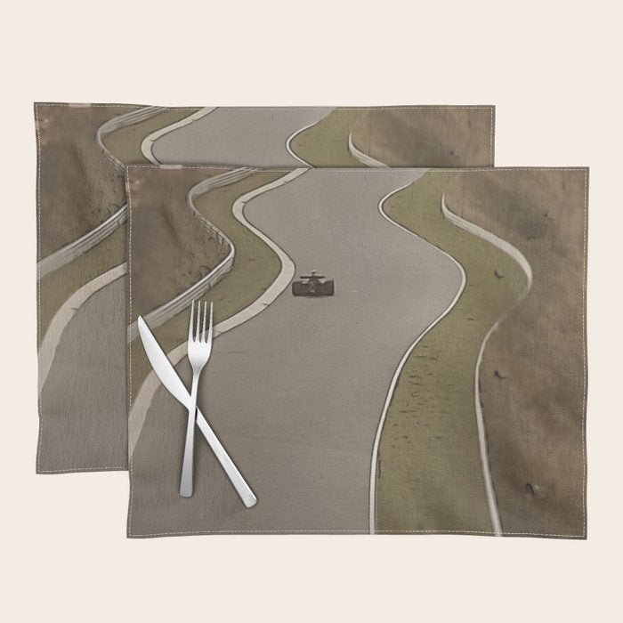 Nurburgring Nordschleife Formula 1 Racing Placemat Gallery Image 1