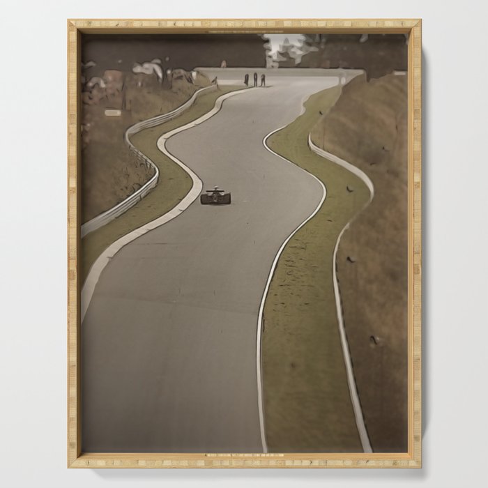 Nurburgring Nordschleife Formula 1 Racing Serving Tray Gallery Image 1